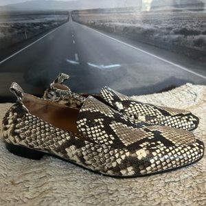 Tory Burch snakeskin flats